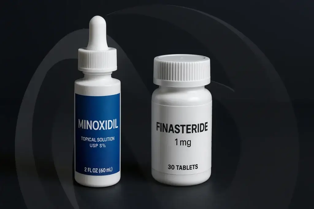 Combiner le finastéride et le minoxidil pour lutter contre la perte de cheveux