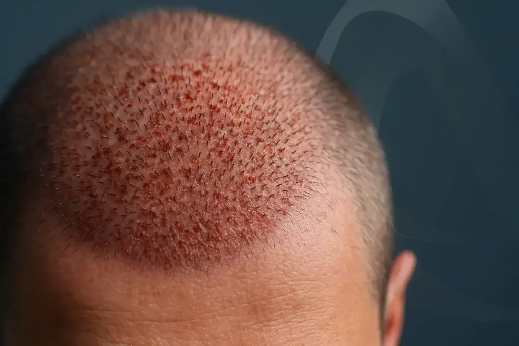 Traiter les croûtes après une greffe de cheveux