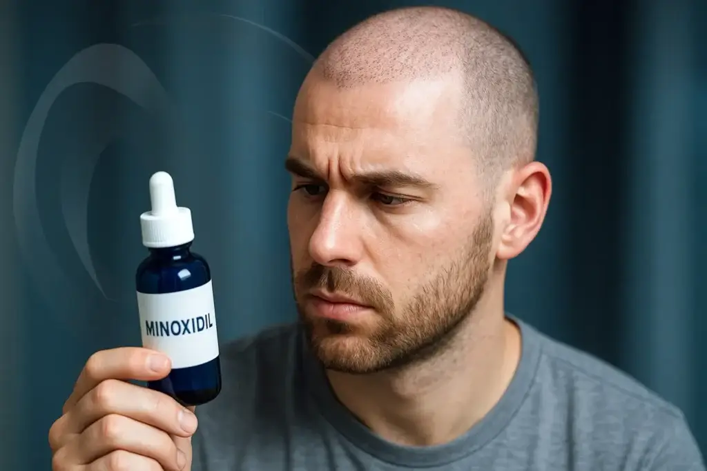 Greffe de cheveux et minoxidil