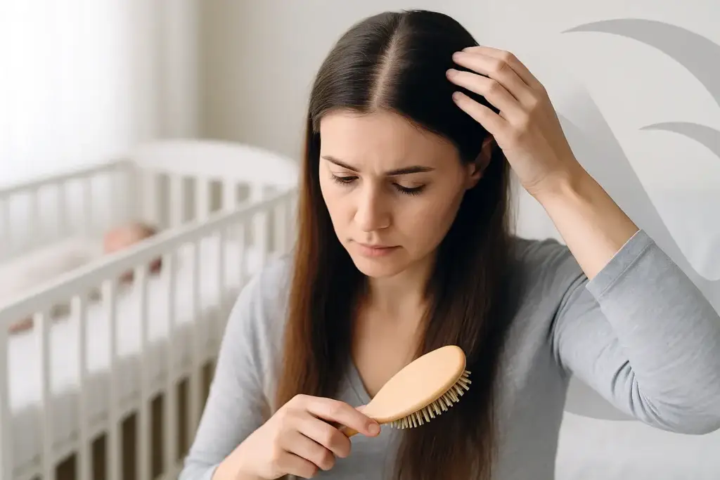 Perte de cheveux après accouchement