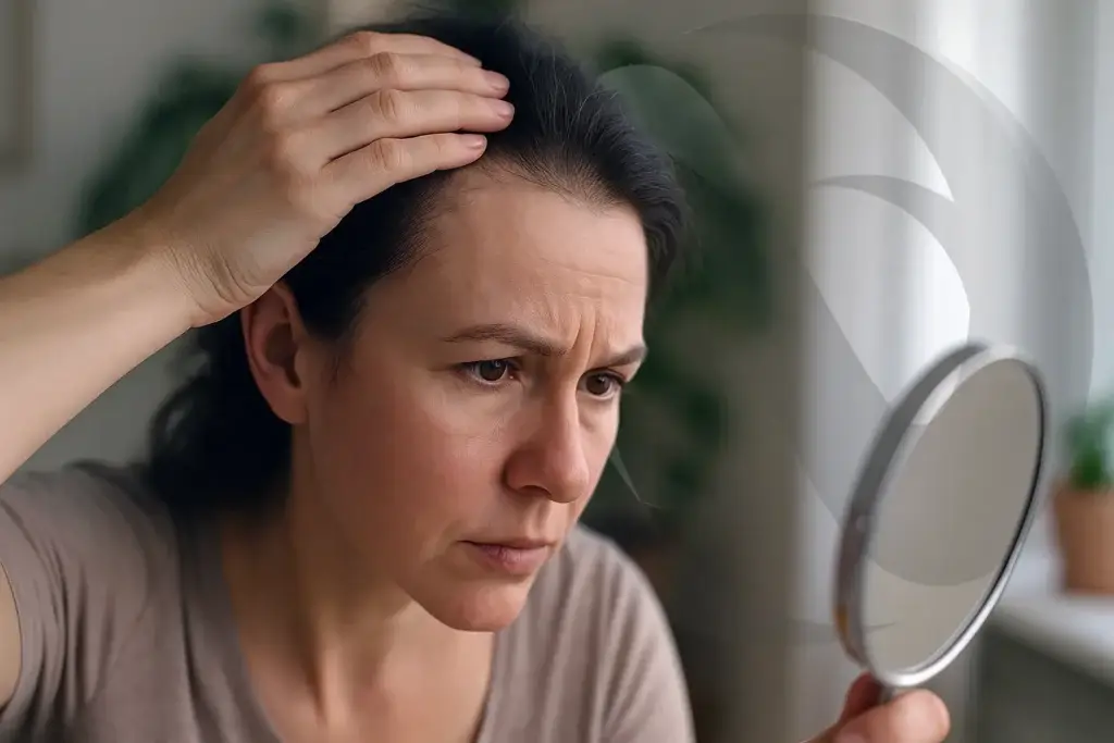 Perte de cheveux au niveau du front chez les femmes